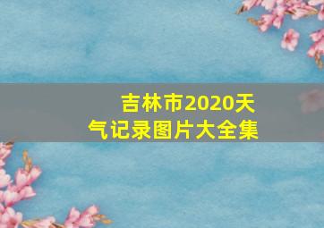 吉林市2020天气记录图片大全集