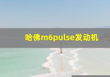 哈佛m6pulse发动机