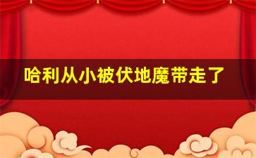 哈利从小被伏地魔带走了