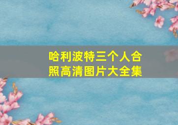 哈利波特三个人合照高清图片大全集