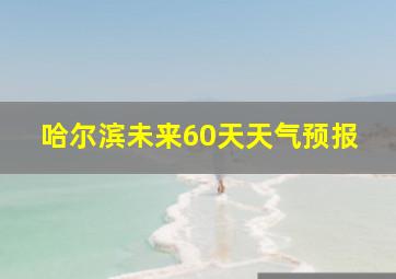 哈尔滨未来60天天气预报