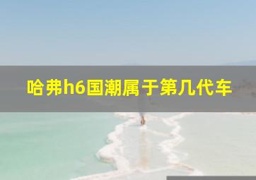 哈弗h6国潮属于第几代车