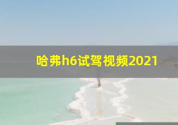 哈弗h6试驾视频2021