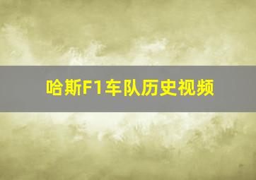 哈斯F1车队历史视频