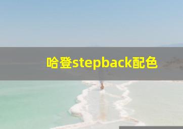 哈登stepback配色