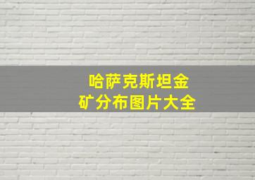 哈萨克斯坦金矿分布图片大全