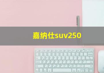 嘉纳仕suv250