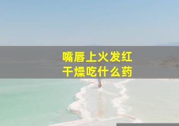 嘴唇上火发红干燥吃什么药