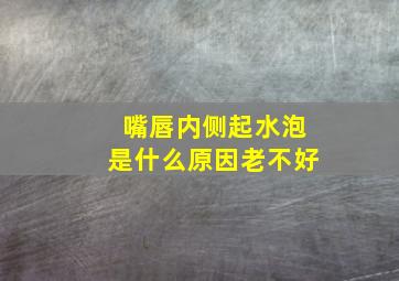 嘴唇内侧起水泡是什么原因老不好