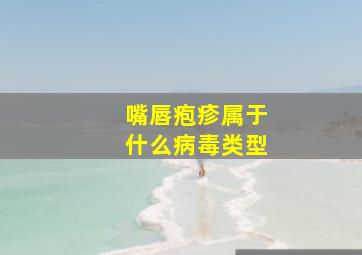 嘴唇疱疹属于什么病毒类型