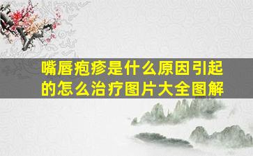 嘴唇疱疹是什么原因引起的怎么治疗图片大全图解