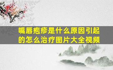 嘴唇疱疹是什么原因引起的怎么治疗图片大全视频