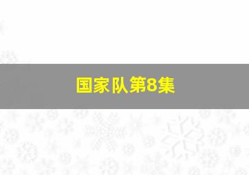 国家队第8集