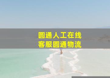 圆通人工在线客服圆通物流