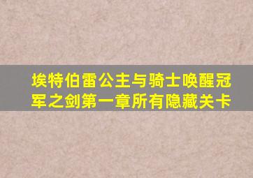 埃特伯雷公主与骑士唤醒冠军之剑第一章所有隐藏关卡