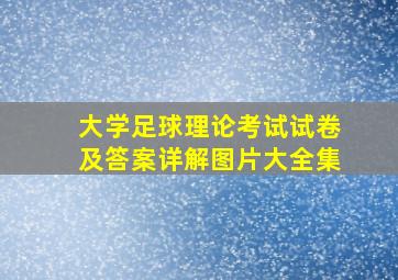 大学足球理论考试试卷及答案详解图片大全集