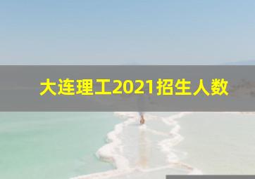 大连理工2021招生人数