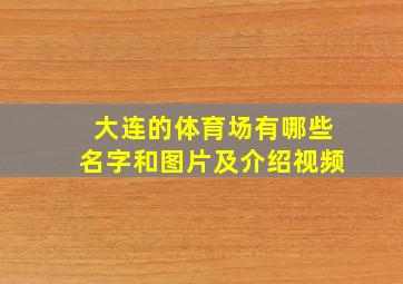 大连的体育场有哪些名字和图片及介绍视频