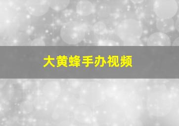 大黄蜂手办视频