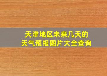 天津地区未来几天的天气预报图片大全查询