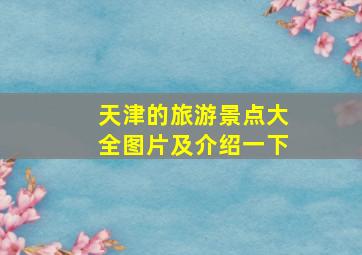 天津的旅游景点大全图片及介绍一下