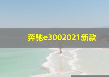 奔驰e3002021新款