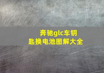 奔驰glc车钥匙换电池图解大全