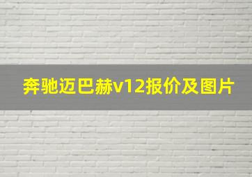 奔驰迈巴赫v12报价及图片