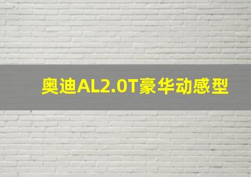 奥迪AL2.0T豪华动感型