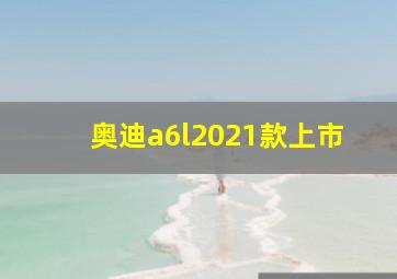 奥迪a6l2021款上市