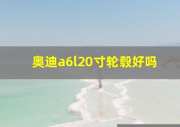 奥迪a6l20寸轮毂好吗