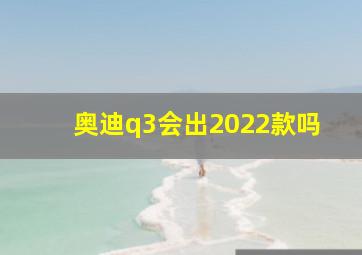 奥迪q3会出2022款吗