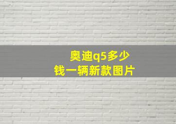 奥迪q5多少钱一辆新款图片