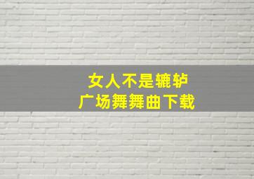 女人不是辘轳广场舞舞曲下载