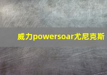 威力powersoar尤尼克斯