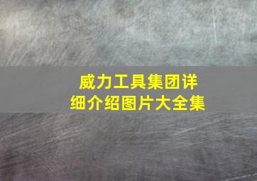 威力工具集团详细介绍图片大全集