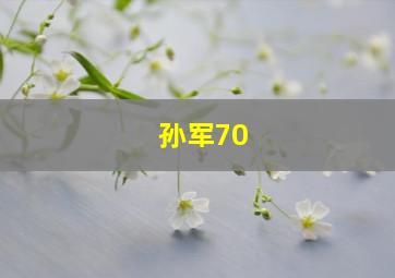 孙军70