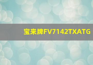 宝来牌FV7142TXATG