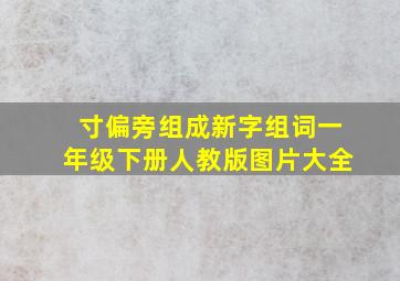 寸偏旁组成新字组词一年级下册人教版图片大全