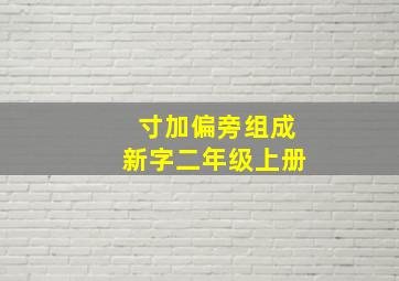 寸加偏旁组成新字二年级上册