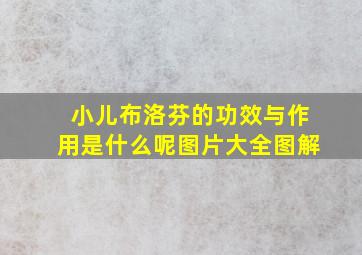 小儿布洛芬的功效与作用是什么呢图片大全图解