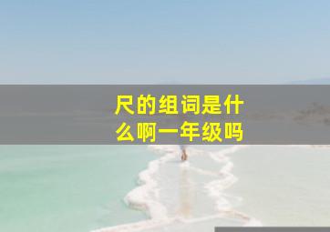 尺的组词是什么啊一年级吗