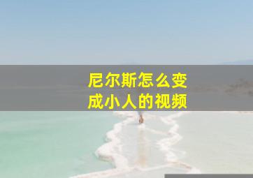 尼尔斯怎么变成小人的视频