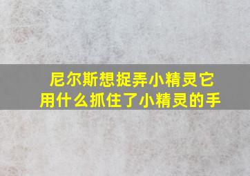 尼尔斯想捉弄小精灵它用什么抓住了小精灵的手