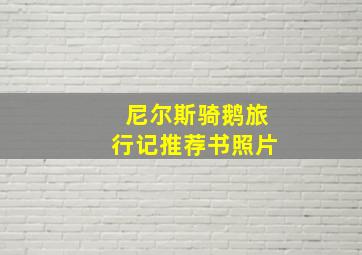 尼尔斯骑鹅旅行记推荐书照片