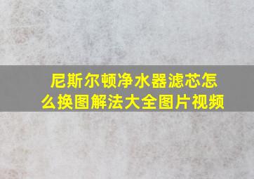 尼斯尔顿净水器滤芯怎么换图解法大全图片视频