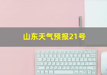 山东天气预报21号