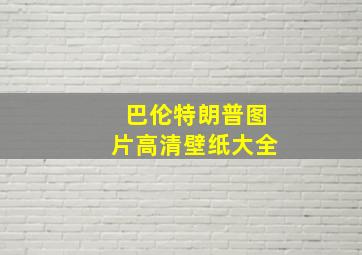 巴伦特朗普图片高清壁纸大全