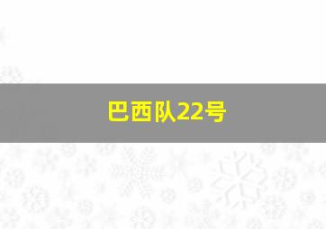 巴西队22号