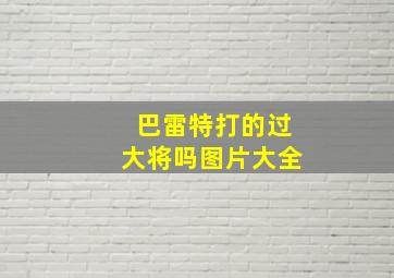 巴雷特打的过大将吗图片大全